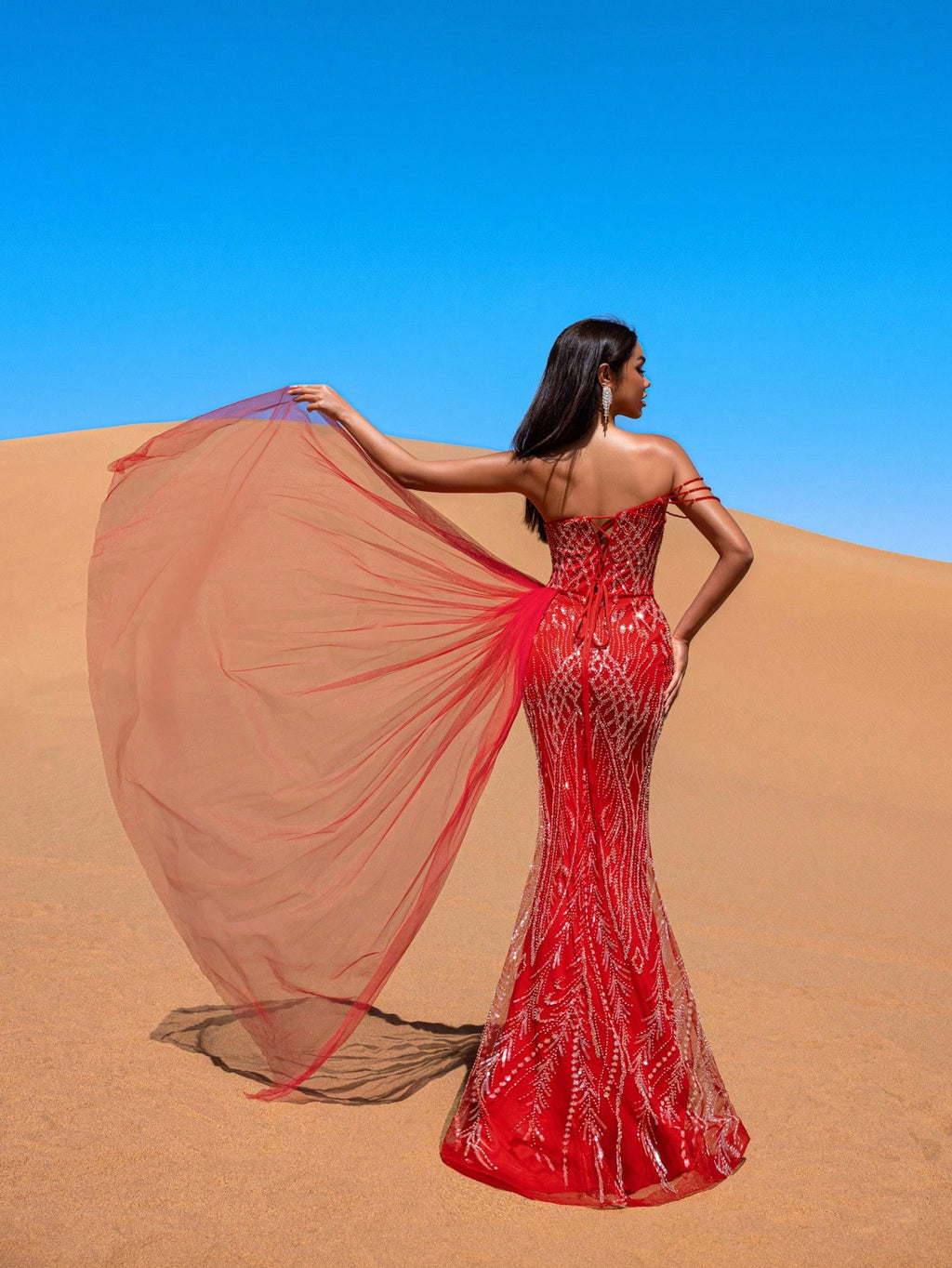 Gorgeous Split Thigh Beaded Formal Dresses & Evening Gowns